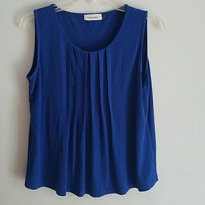 Royal blue suit shell